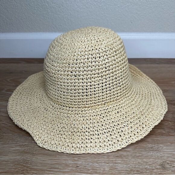 Saint Martin 100% Paper Packable Braid Sun Hat - Picture 1 of 13
